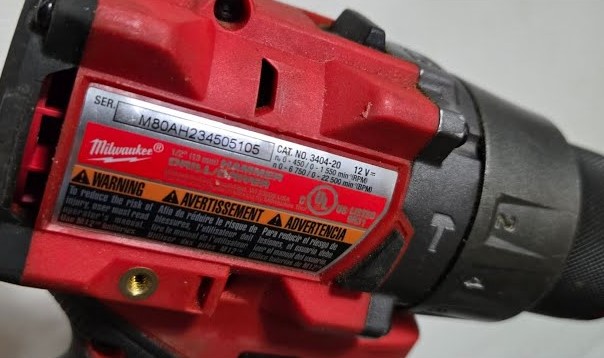 Common Places Where Milwaukee Puts the Model Number